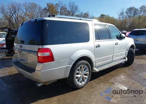 2016 Ford Expedition El Limited z USA, uszkodzony, nr VIN 1FMJK1KT7GEF45889